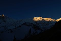Mount Annapurna South and Tilicho Range